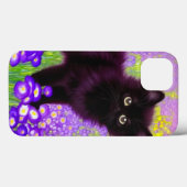 Gustav Klimt Black Kitten Case-Mate iPhone Case (Achterkant (horizontaal))