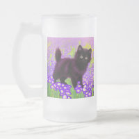 Gustav Klimt Black Kitten