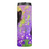 Gustav Klimt Black Kitten Thermosbeker (Achterkant)