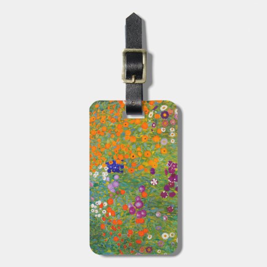 Gustav Klimt: Bloedtuin Bagagelabel (Voorkant verticaal)