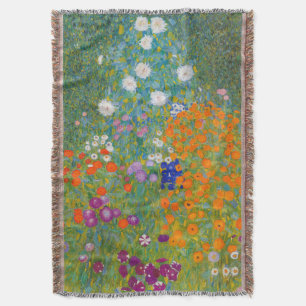 Gustav Klimt - Bloementuin Deken