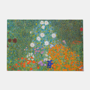 Gustav Klimt - Bloementuin Deurmat