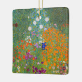 Gustav Klimt - Bloementuin Keramisch Ornament (Links)