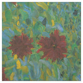 Gustav Klimt - Bloementuin Stof (Swatch)