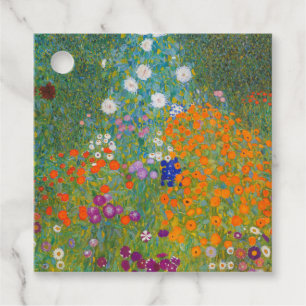 Gustav Klimt - Bloemtuin Bedankjes Labels