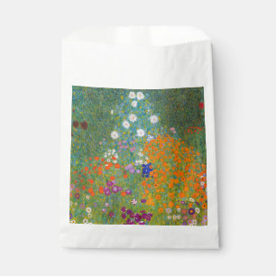 Gustav Klimt - Bloemtuin Bedankzakje