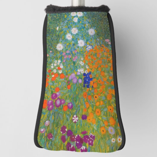 Gustav Klimt - Bloemtuin Golfheadcover (Draai 90)
