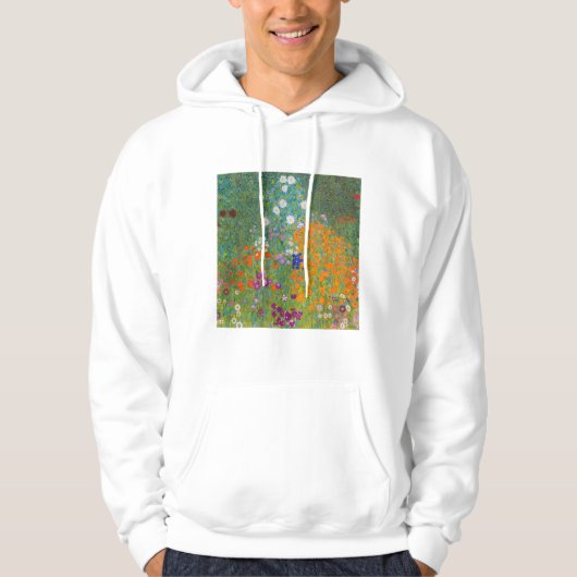 Gustav Klimt - Bloemtuin Hoodie (Voorkant)