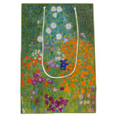 Gustav Klimt - Bloemtuin Medium Cadeauzakje (Achterkant)
