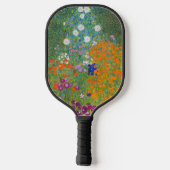 Gustav Klimt - Bloemtuin Pickleball Paddle (Achterkant)