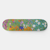 Gustav Klimt - Bloemtuin Skateboard (Horizontaal)