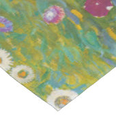 Gustav Klimt - Bloemtuin Tafelkleed (Gekanteld)
