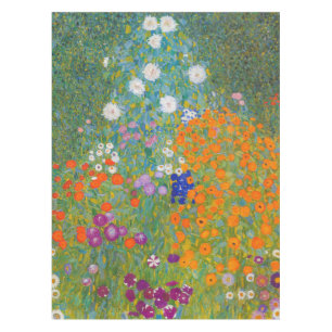 Gustav Klimt - Bloemtuin Tafelkleed