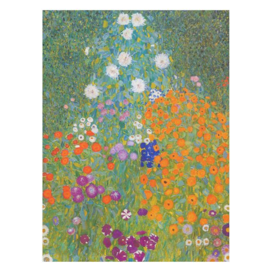 Gustav Klimt - Bloemtuin Tafelkleed (Voorkant)