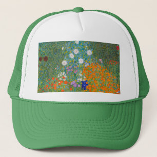 Gustav Klimt - Bloemtuin Trucker Pet