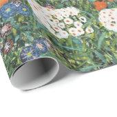 Gustav Klimt Boerderij Garden met zonnebloemen Gal Cadeaupapier (Rol Hoek)