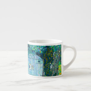Gustav Klimt Boerderij in Opper Oostenrijk Espresso Kop
