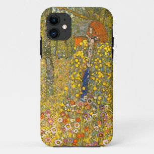 Gustav Klimt Boerderij Tuin met Crucifix iPhone 11 Hoesje