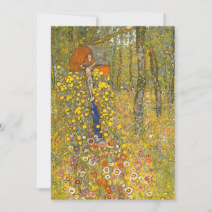 Gustav Klimt Boerderij Tuin met Crucifix Save The Date