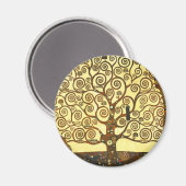 Gustav Klimt Boom of Life Magnet Magneet (Voorkant / Achterkant)