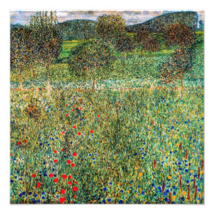 Gustav Klimt - Boomgaard Foto Afdruk