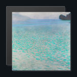 Gustav Klimt - Carte magnétique Attersee<br><div class="desc">Attersee - Gustav Klimt,  Huile sur toile,  1910</div>