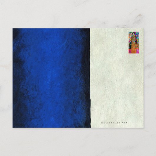 Gustav Klimt ~ Carte postale (Dos)