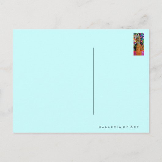 Gustav Klimt - Carte postale (Dos)