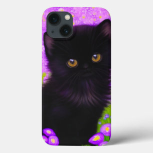 Gustav Klimt Cat iPhone 13 Hoesje