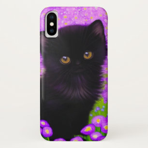 Gustav Klimt Cat iPhone X Hoesje