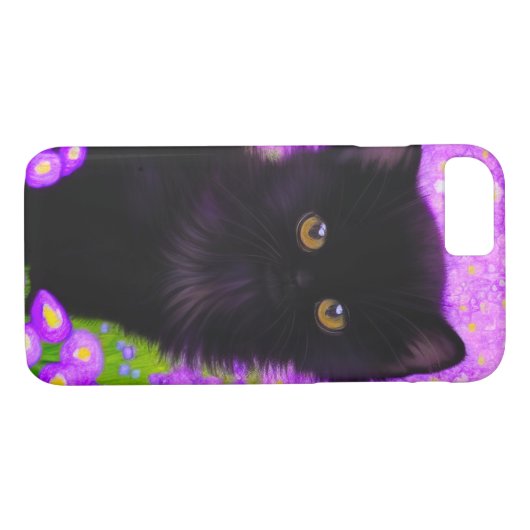 Gustav Klimt Cat Case-Mate iPhone Case (Achterkant (Horizontaal))