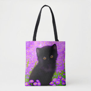 Gustav Klimt Cat Draagtas