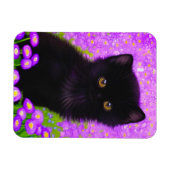 Gustav Klimt Cat Magneet (Horizontaal)