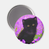 Gustav Klimt Cat Magneet (Voorkant / Achterkant)