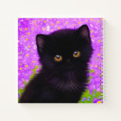 Gustav Klimt Cat Notitieboek (Achterkant)