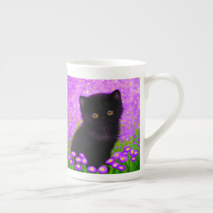 Gustav Klimt Cat Porselein Kop