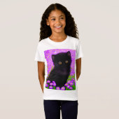 Gustav Klimt Cat T-shirt (Voorkant volledig)