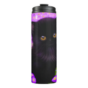 Gustav Klimt Cat Thermosbeker