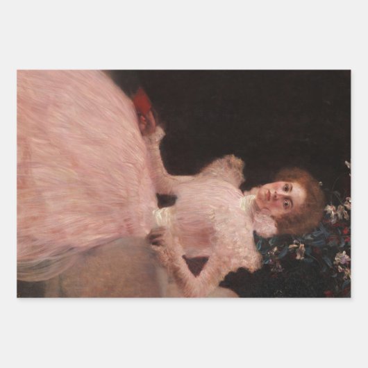 Gustav Klimt Collectie, Decoupage Inpakpapier Vel (Voorkant 3)