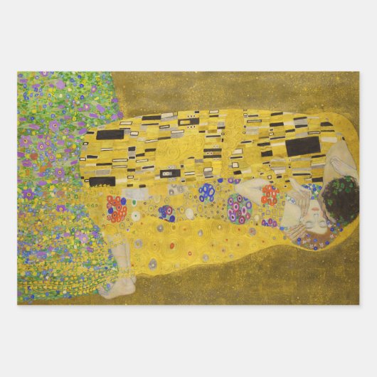 Gustav Klimt Collectie, Decoupage Inpakpapier Vel (Voorkant)