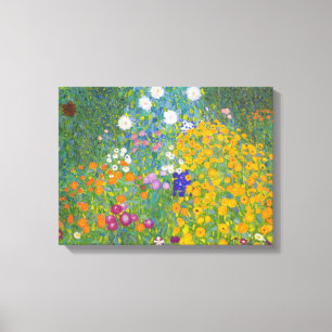 Gustav Klimt Cottage Canvas Afdruk