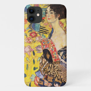 Gustav Klimt Dame Met Waaiers iPhone 11 Hoesje