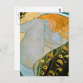 Gustav Klimt - Danae Briefkaart (Voorkant / Achterkant)