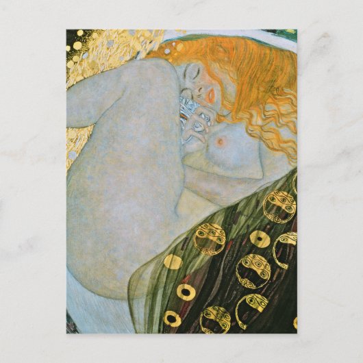 Gustav Klimt - Danae Briefkaart (Voorkant)