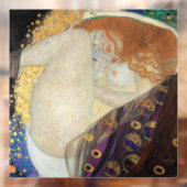 Gustav Klimt - Danae Raamsticker (Vel 2)
