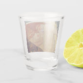 Gustav Klimt , “ Danae ” Shot Glas (Achterkant)