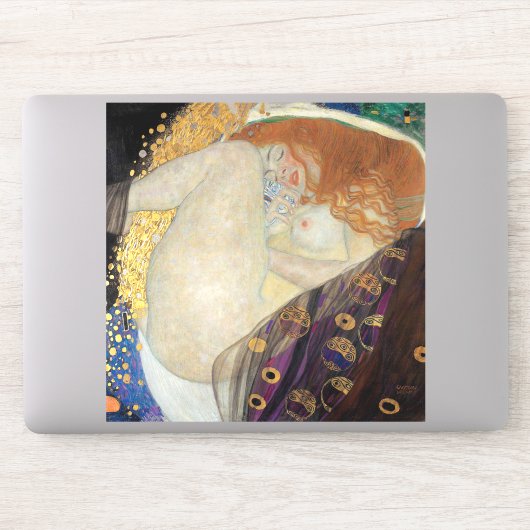 Gustav Klimt - Danae Sticker (Computer)