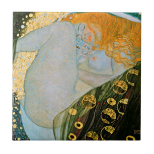 Gustav Klimt - Danae Tegeltje