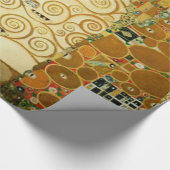 Gustav Klimt de boom van de  kunst van het leven Cadeaupapier (Hoek)