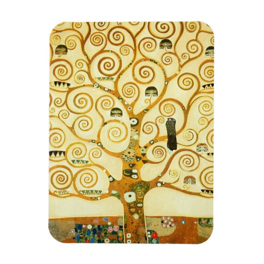 Gustav Klimt de boom van de kunst van het leven Magneet (Verticaal)
